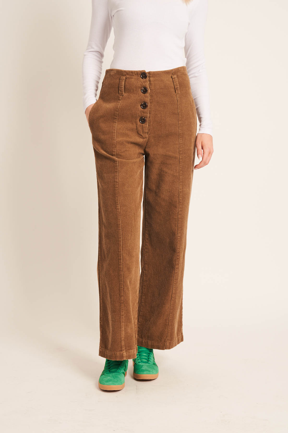 Iggy Corduroy Trousers  Näz  Sustainable Fashion Made in Europe